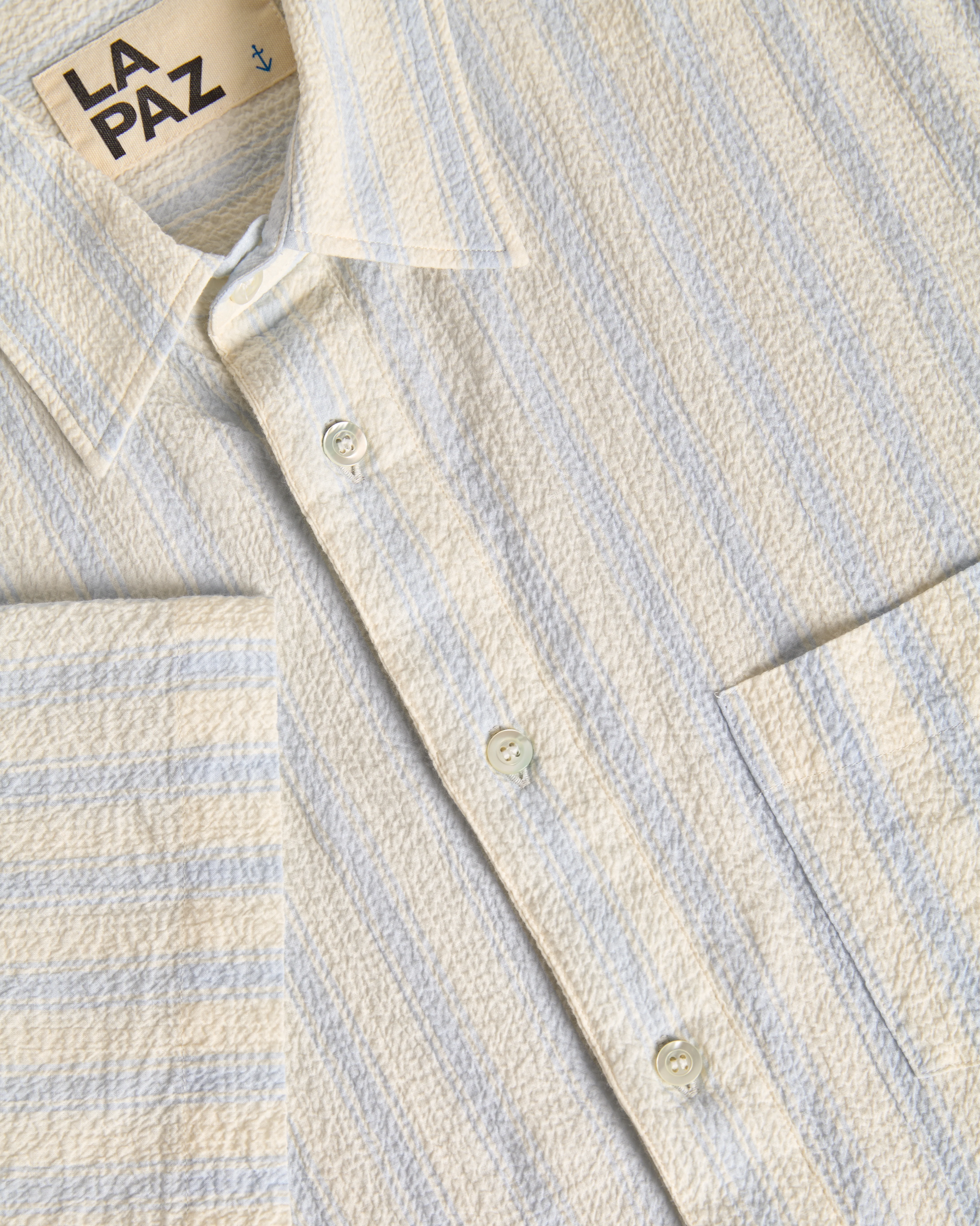 Alegre Pale Blue Stripes - Image 2