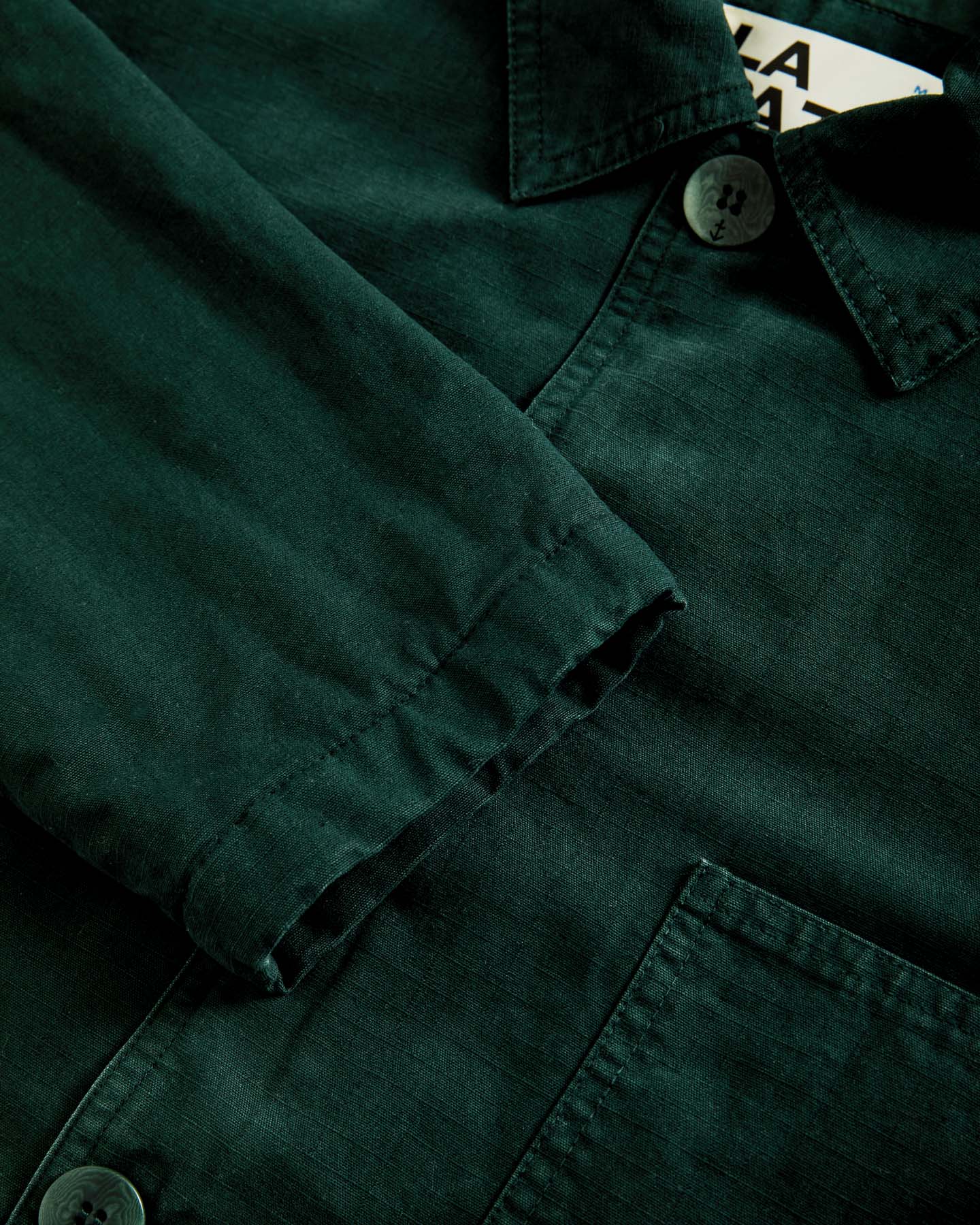 Baptista Dark Green Canvas - Image 3