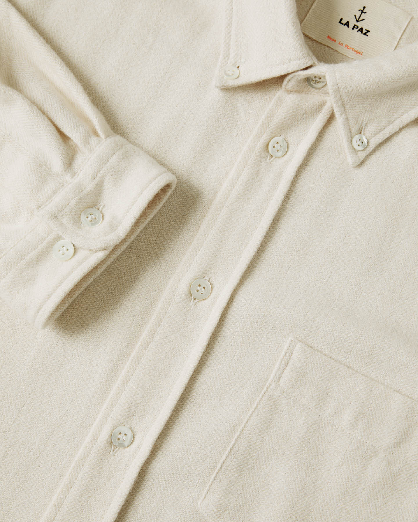 Branco Ecru Herringbone - Image 3