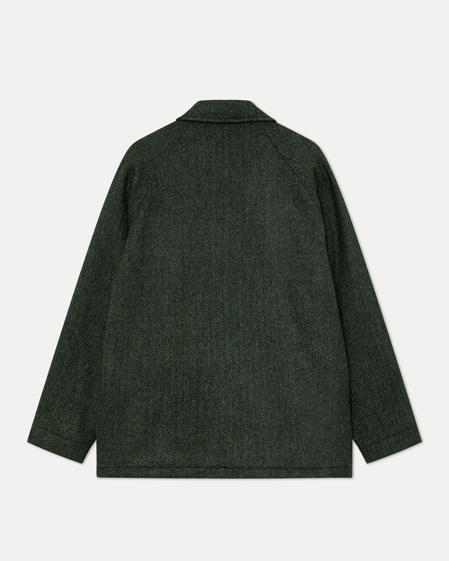 Mantero Black/Green Herringbone - Image 3