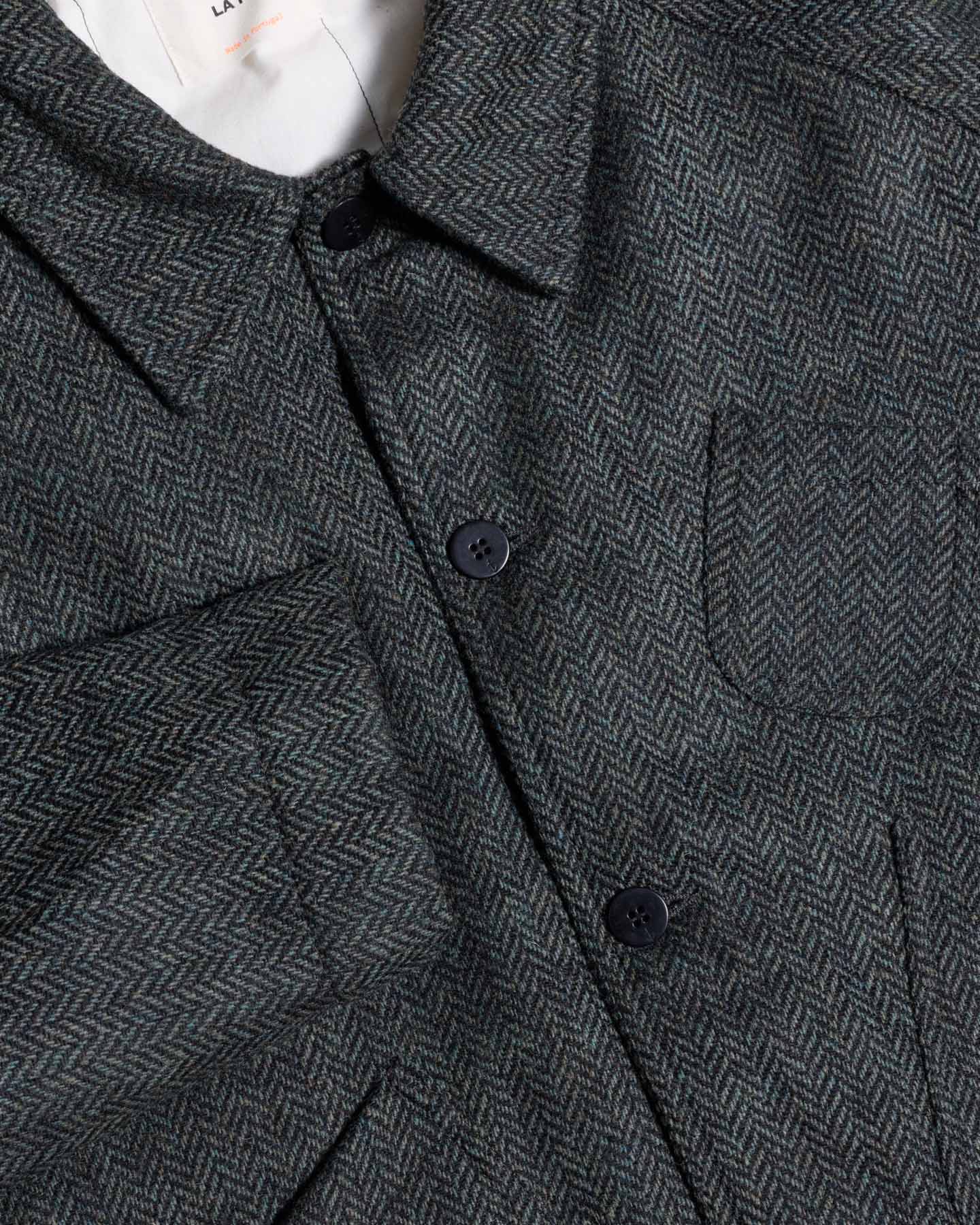 Mantero Green Herringbone - Image 3