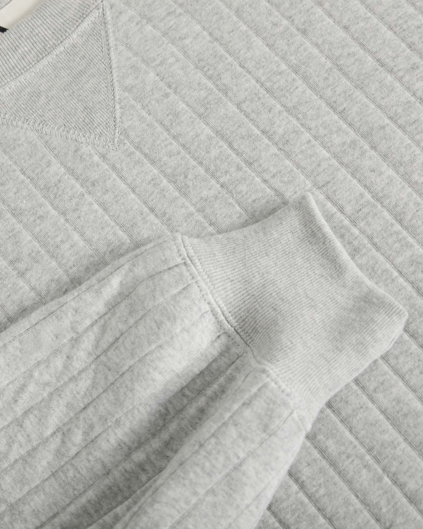 Xavier Ribbed Grey Mesc - Image 2